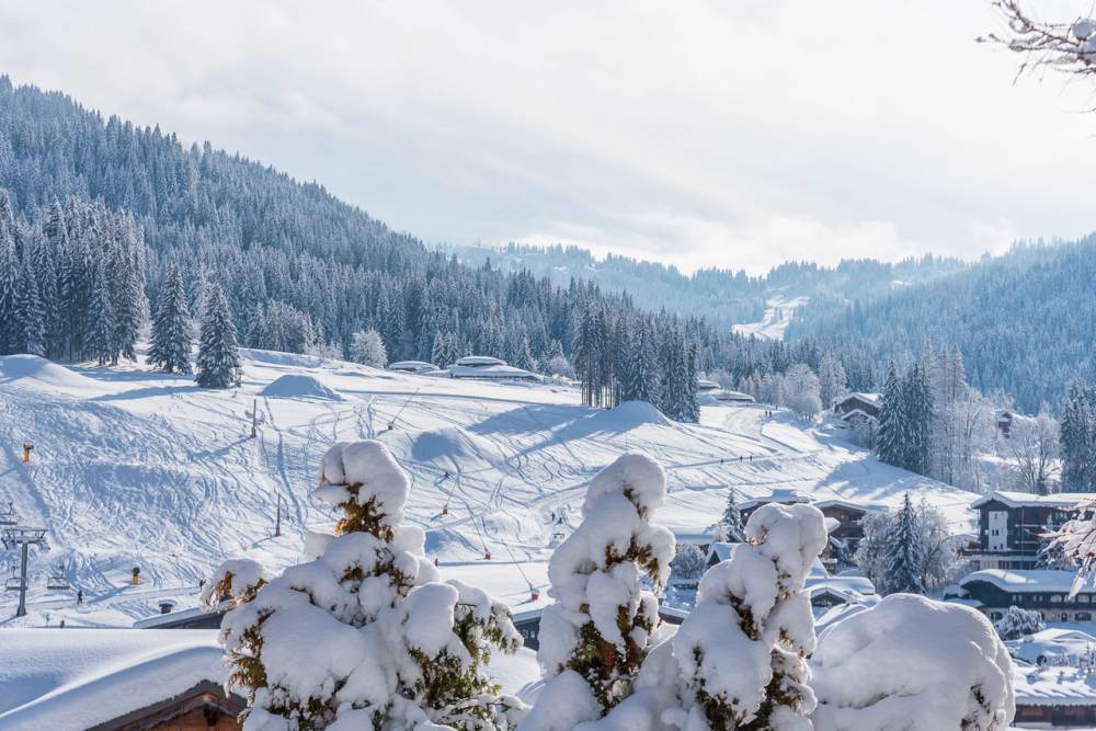 Amazing weather and fresh snow this week-end - Les Gets