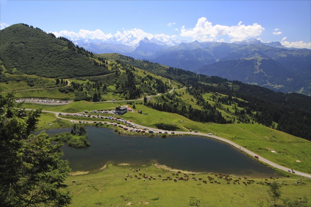 Two of the best easy mountain walks from the centre of Les Gets